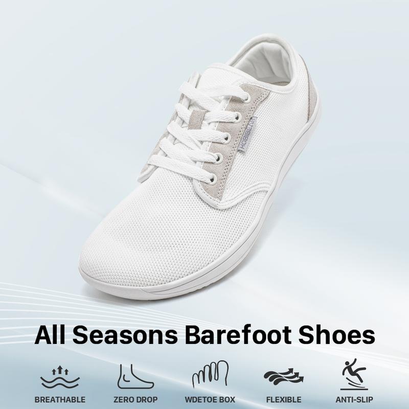 HOBIBEAR Wide Minimalist Barefoot Shoes Mens Womens Walking Sneakers Shoes | Zero Drop Sole | Optimal Relaxation