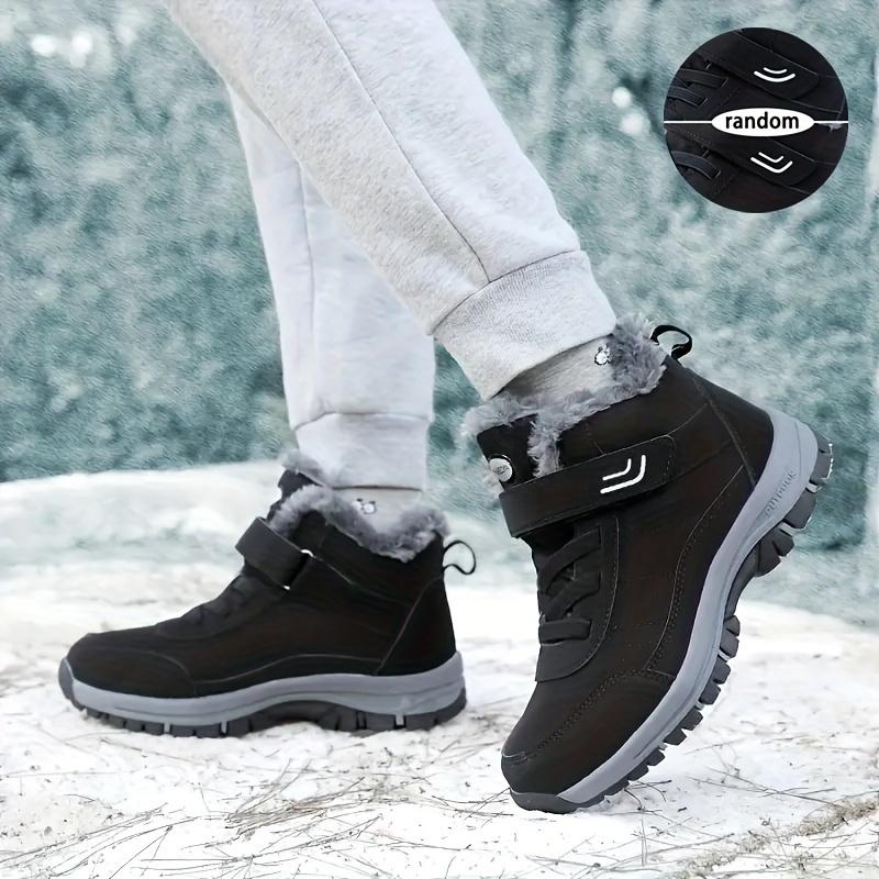 Women's Snow Boots Fur Lined Warm Ankle Boot Waterproof Anti-Slip Winter Outdoor Sports Shoes