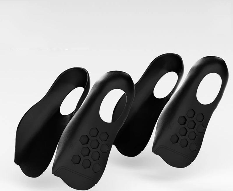 Plantar correction insole flat foot support shock absorption breathable comfortable arch straight leg correction XO type leg trainer