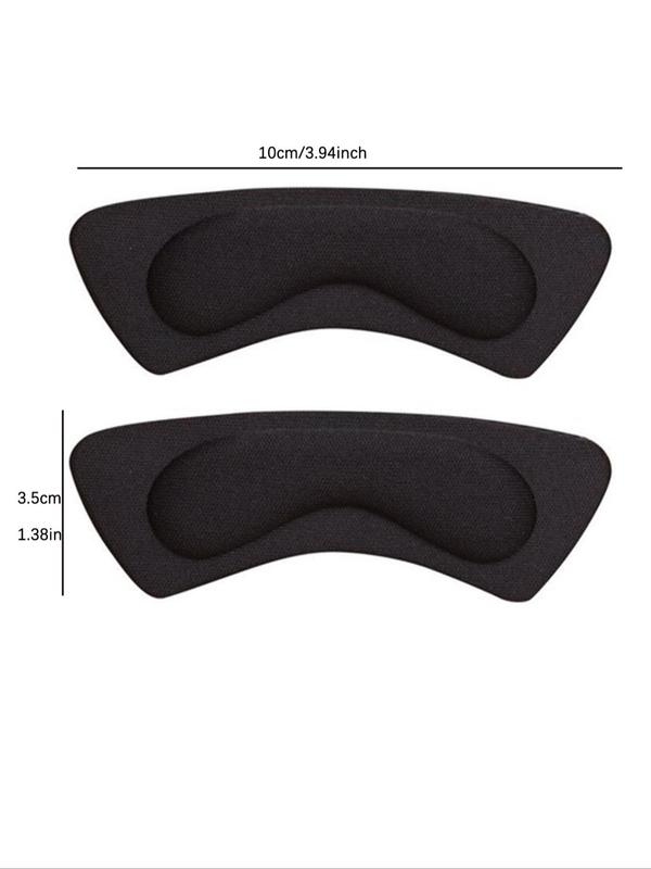 5 Pairs Moon-shaped Heel Cushions, Anti-slip Comfortable Shoes Accessory, Anti-wear Shoe Insoles