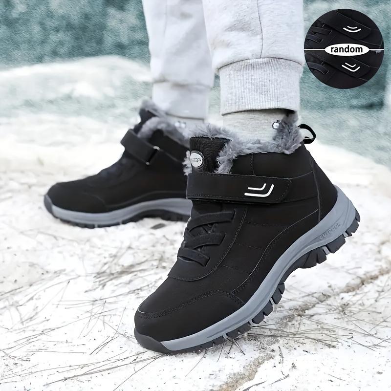 Women's Snow Boots Fur Lined Warm Ankle Boot Waterproof Anti-Slip Winter Outdoor Sports Shoes