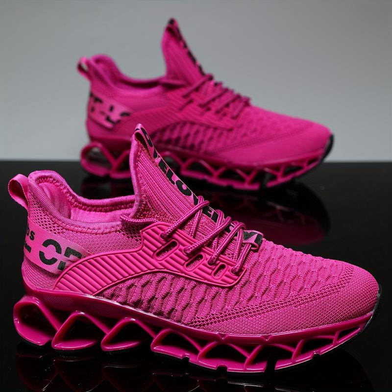 Womens All-Season Fabric Casual Sports Shoes - Breathable, Stabilizing, Solid Color, Rubber Sole, Fabric Insole - Comfortable, Supportive, Ideal for Everyday Wear