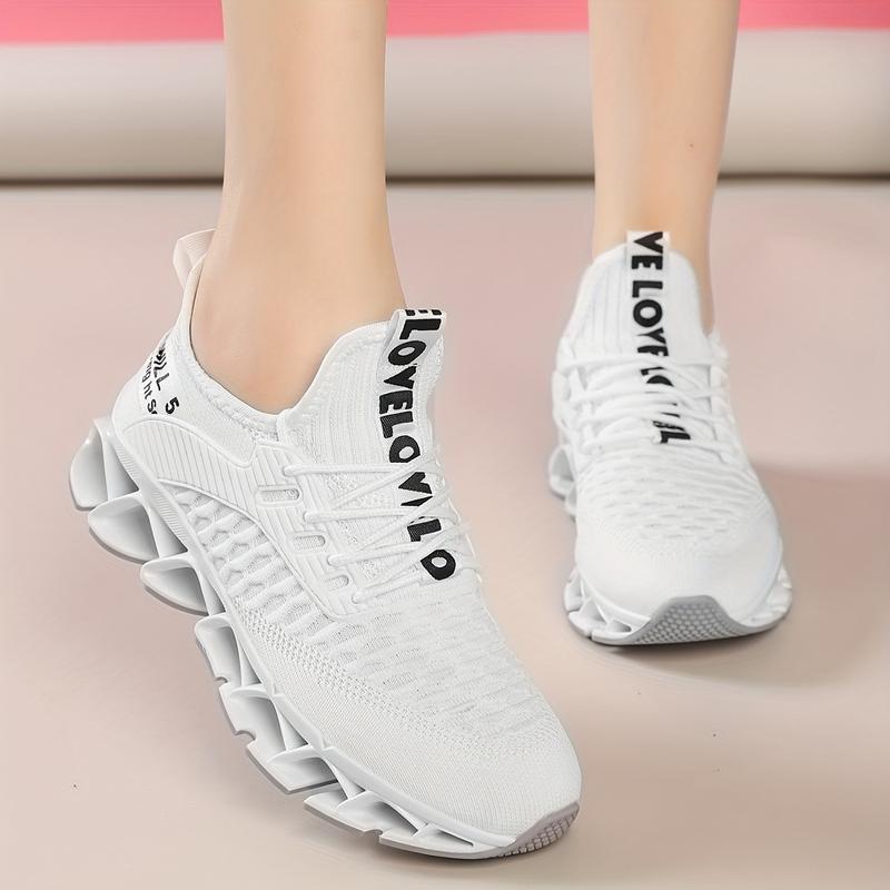 Women's Running Shoes Blade Tennis Walking Fashion Sneaker Breathable Non-Slip Gym Sports Work Sneaker