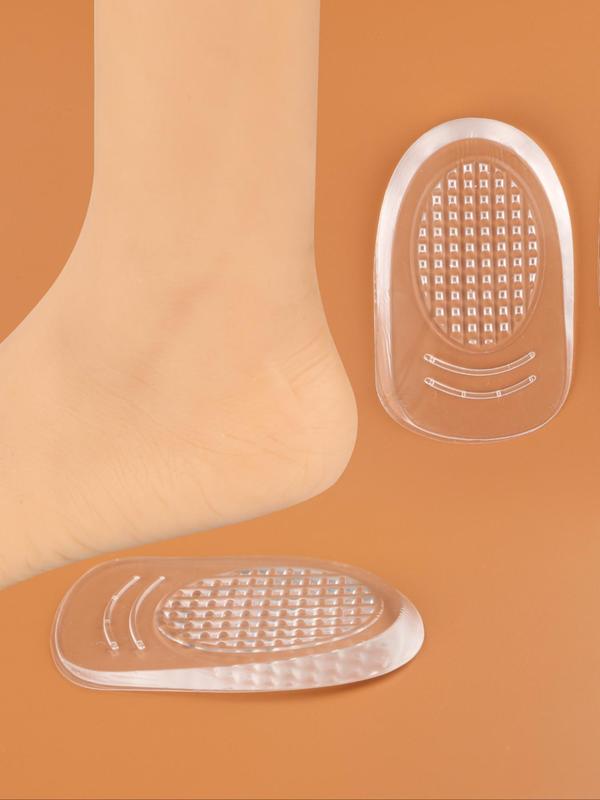 Silicone Transparent Heel Pad (1 Pair), Anti-slip Heel Protector, Heel Cushion for Women & Men