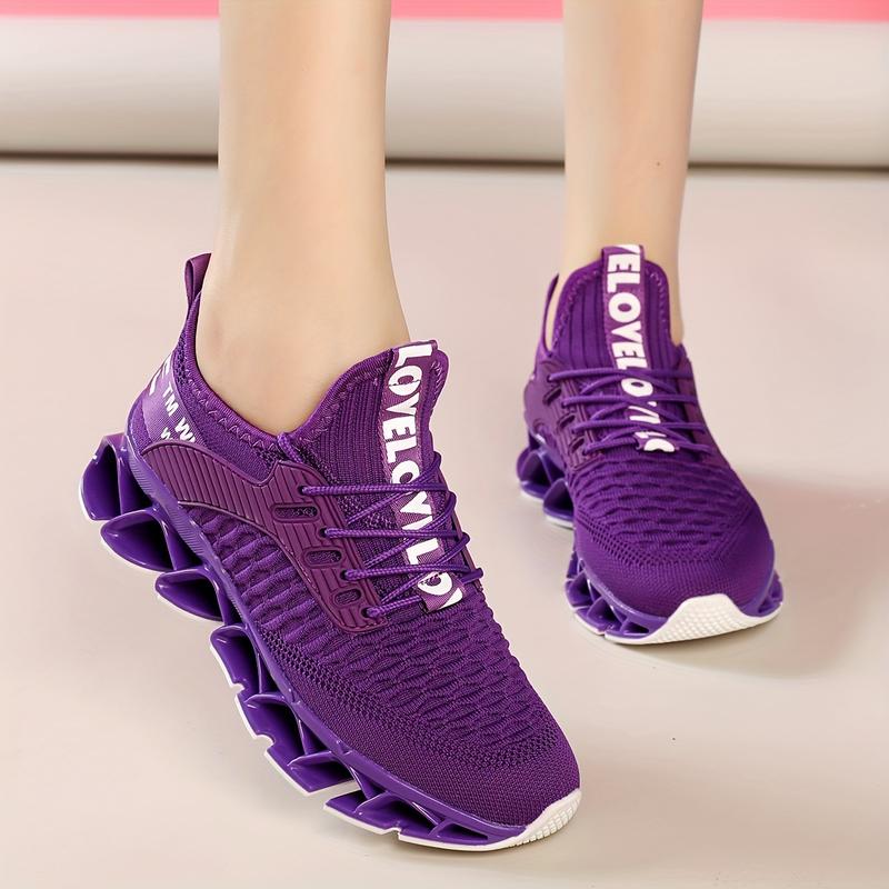 Women's Running Shoes Blade Tennis Walking Fashion Sneaker Breathable Non-Slip Gym Sports Work Sneaker