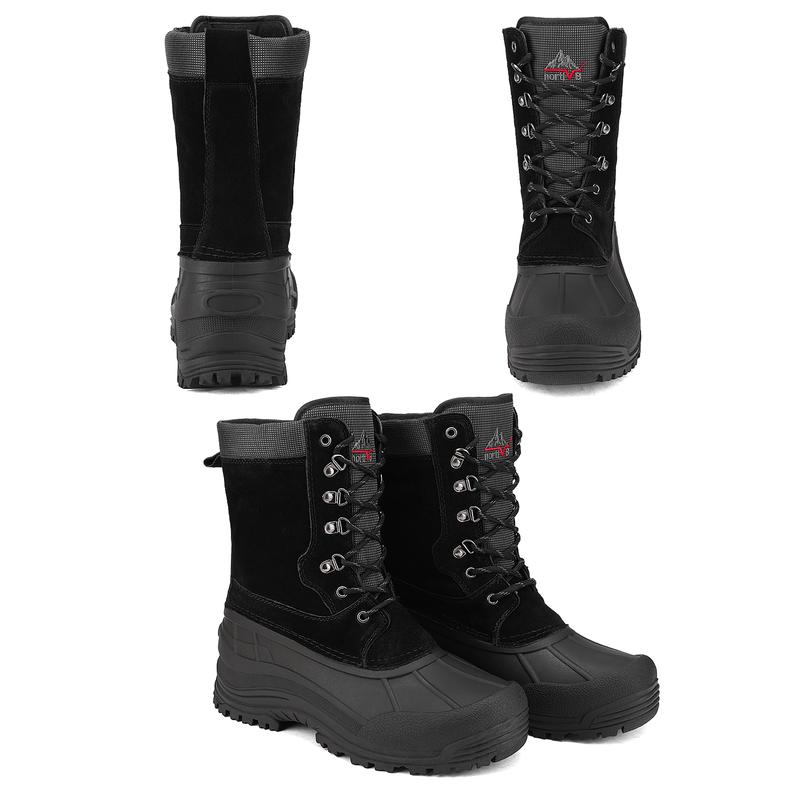 Men's Insulated Waterproof Snow Boots