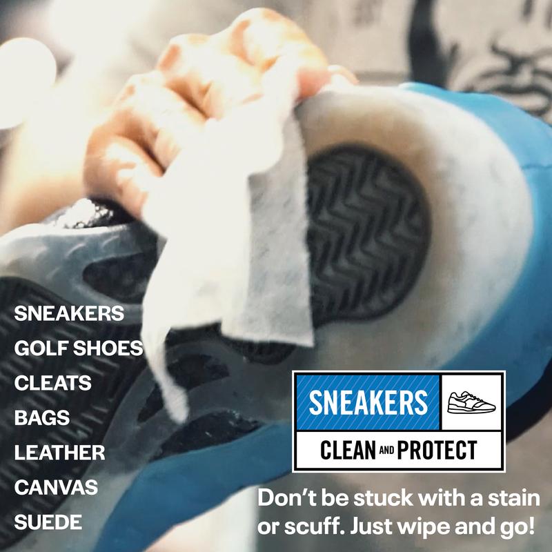 Game Face On-The-Go Sneaker & Shoe Cleaning Wipes