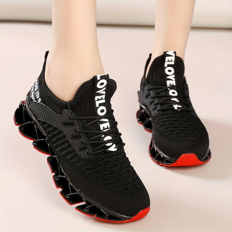 Women's Running Shoes Blade Tennis Walking Fashion Sneaker Breathable Non-Slip Gym Sports Work Sneaker