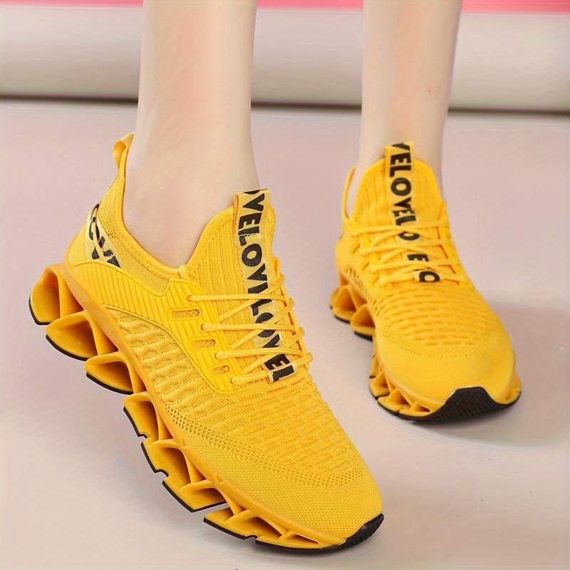 Women's Running Shoes Blade Tennis Walking Fashion Sneaker Breathable Non-Slip Gym Sports Work Sneaker