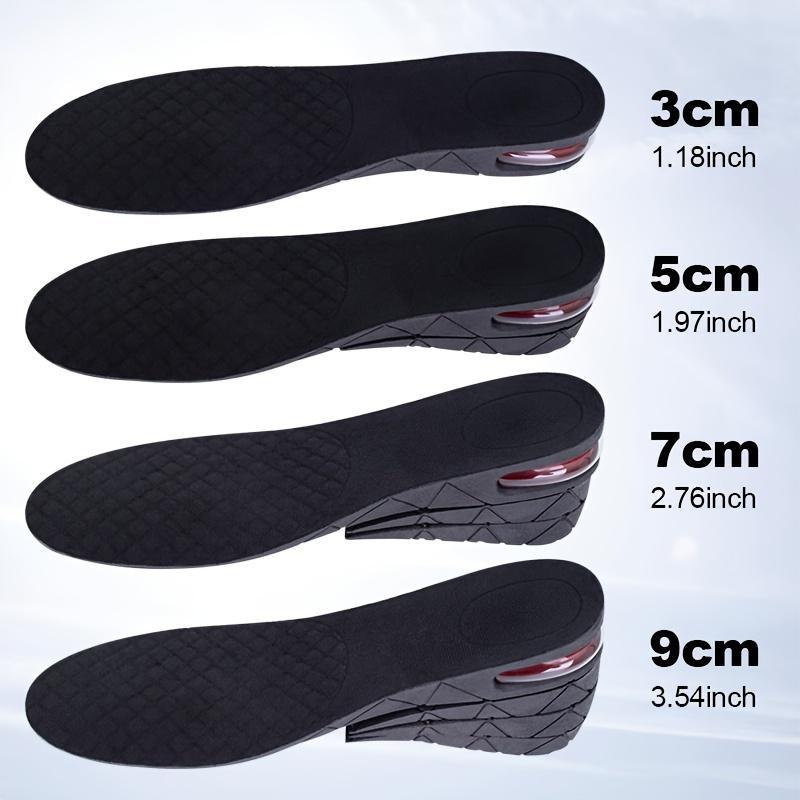 Invisible Height Increase Insoles: Adjustable Heel Cushions for Taller Support and Foot Comfort