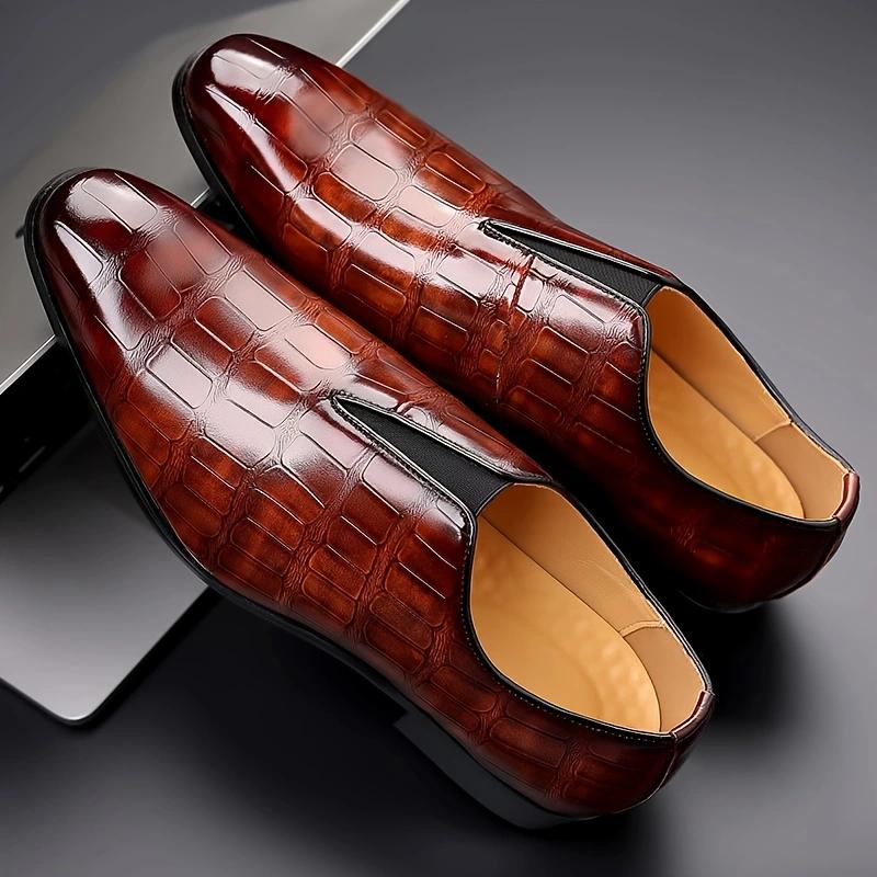 Men's casual business dress shoes, Wedding gentlemen banquet Office men's fashion dress shoes Men's shoes, footwear