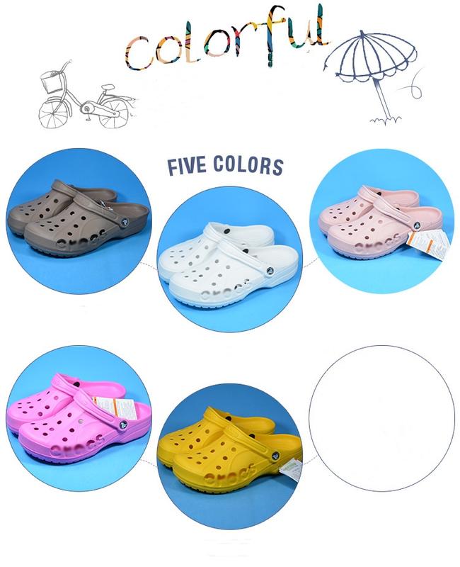 2024 Crocs New Fashion Lightweight Breathable Cave Slippers Slippers Men's and Women's Shoes Couples Beach Outdoor Shoes Crocs