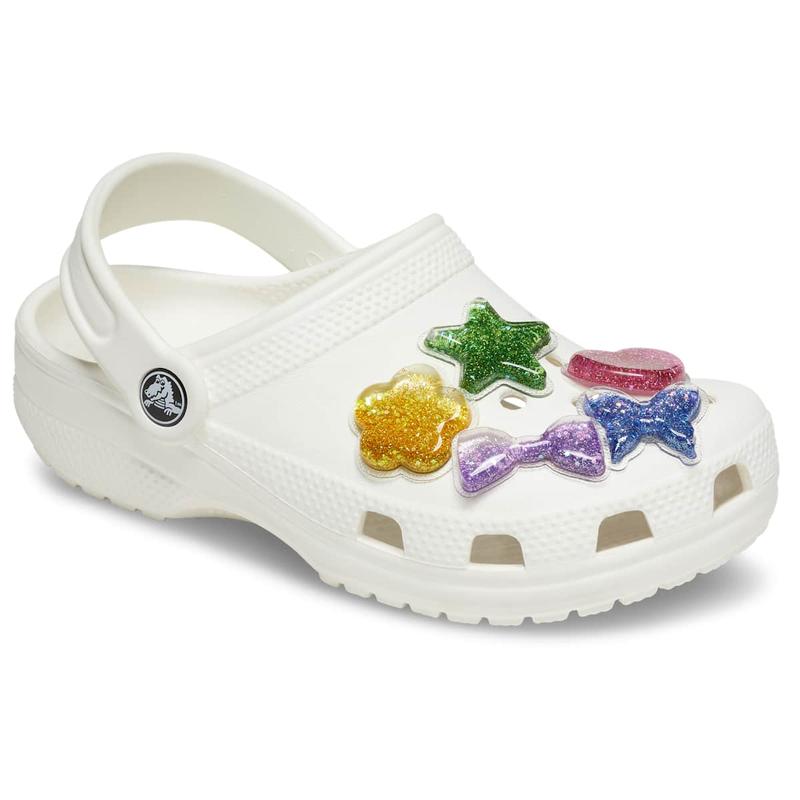 Crocs Jibbitz Squish Shapes Lifestyle Shoe Charms 5-Pack