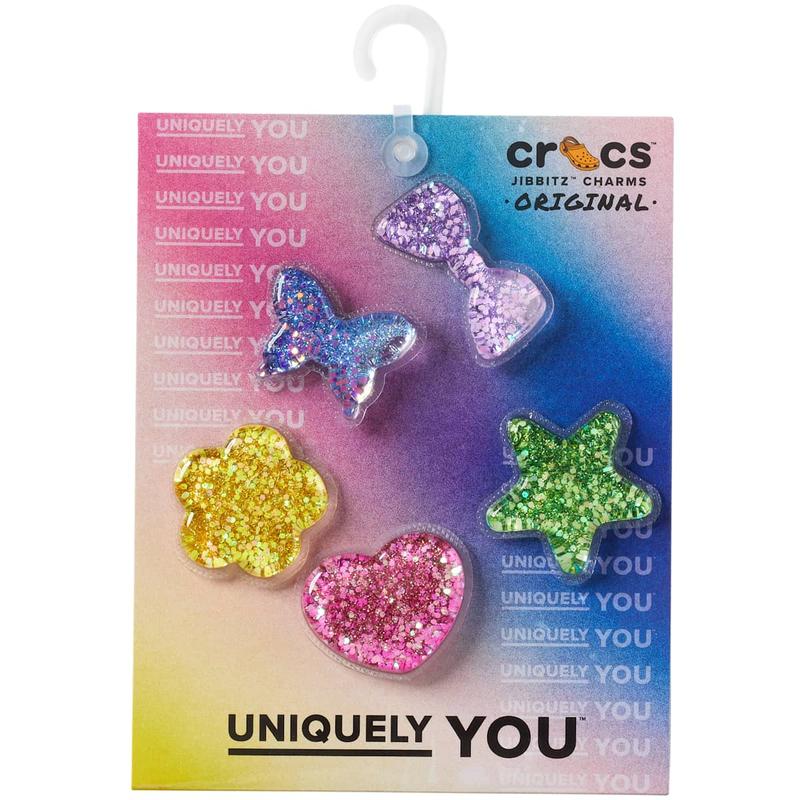 Crocs Jibbitz Squish Shapes Lifestyle Shoe Charms 5-Pack