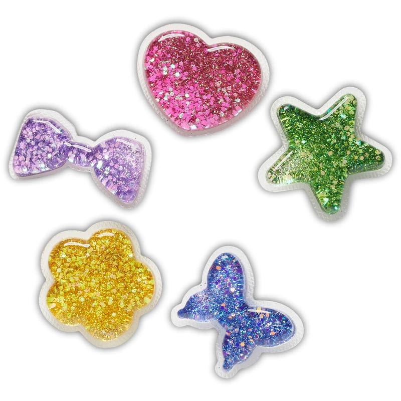 Crocs Jibbitz Squish Shapes Lifestyle Shoe Charms 5-Pack