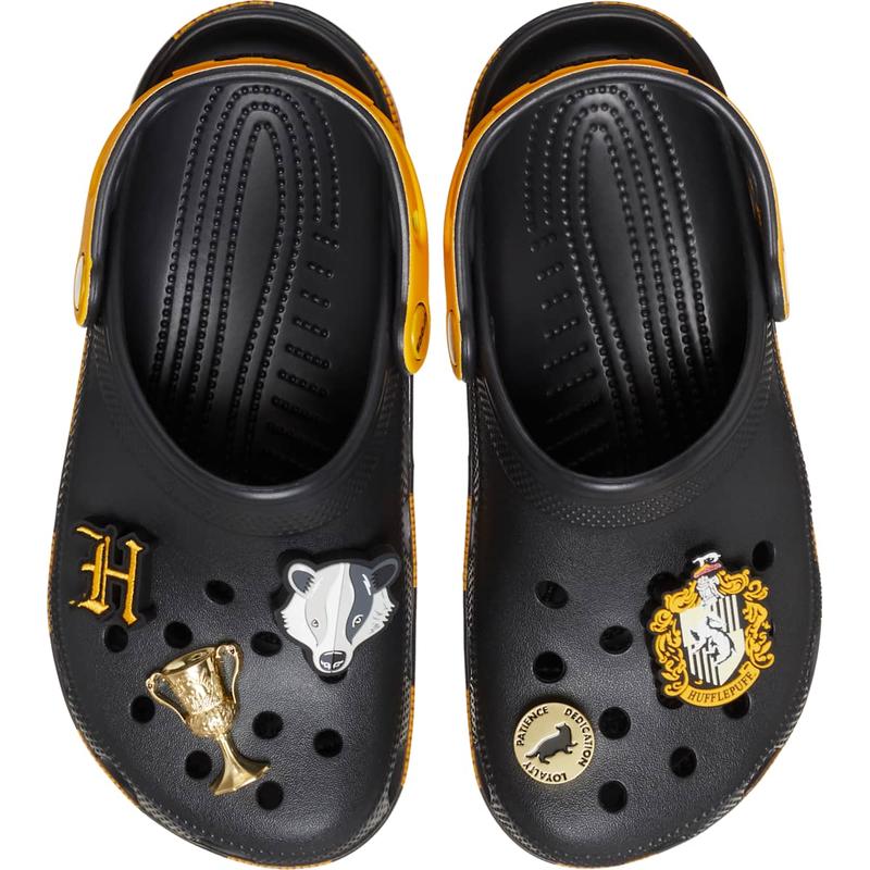 Crocs Unisex Adult Harry Potter Hufflepuff Classic Clogs with Jibbitz Shoe Charms