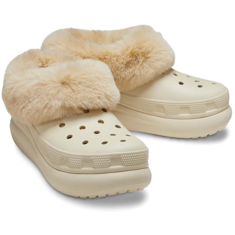 Crocs Unisex Adult Furever Crush Lined Clogs, Fluffy Slippers