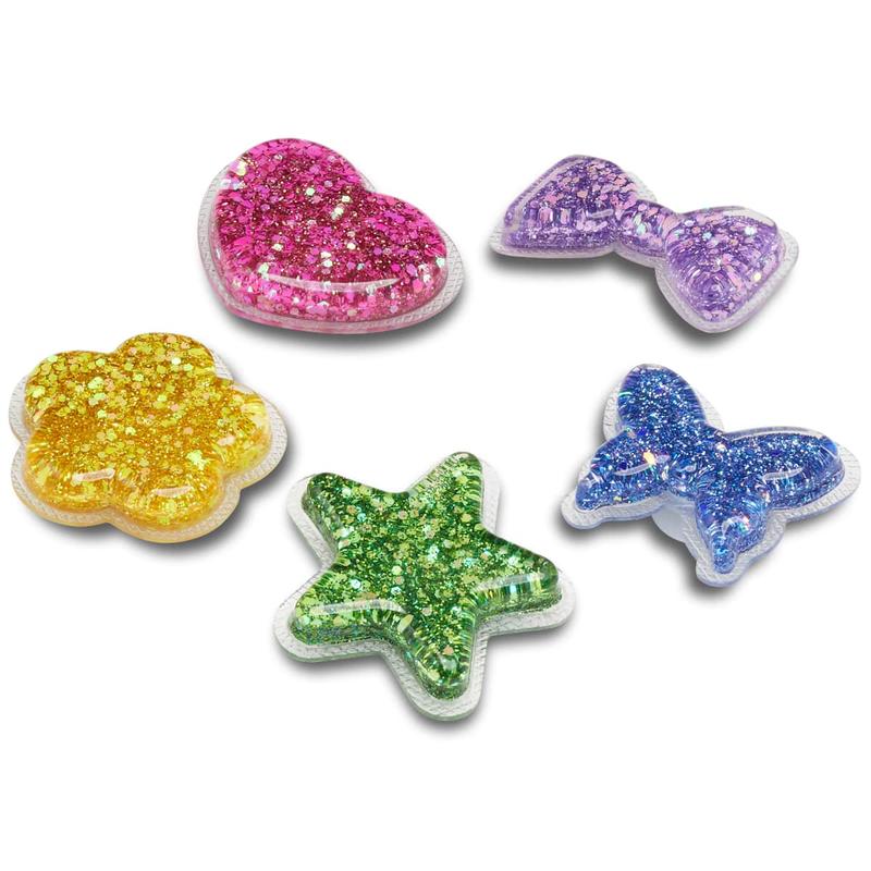 Crocs Jibbitz Squish Shapes Lifestyle Shoe Charms 5-Pack