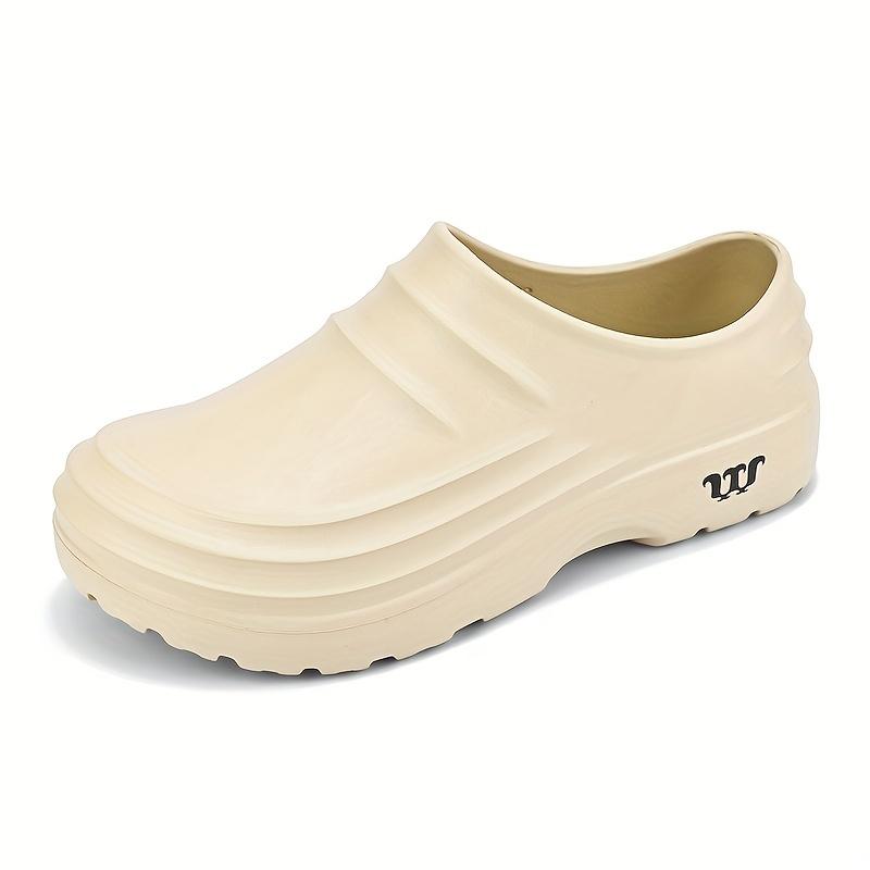 Slip Resistant Men's Chef Shoes, Oil Resistant Food Service Restaurant Shoes for Kitchen, Work Shoes Boy Footwear