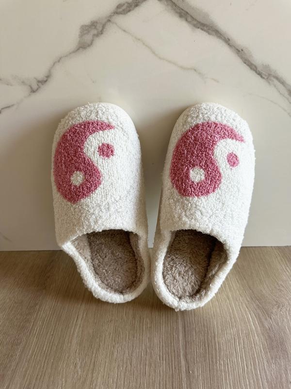 Whale Drift Comfort House Slippers for Couples, Warm Winter House Slippers