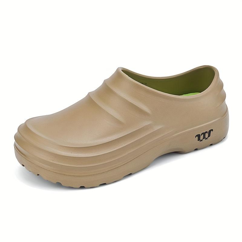 Slip Resistant Men's Chef Shoes, Oil Resistant Food Service Restaurant Shoes for Kitchen, Work Shoes Boy Footwear