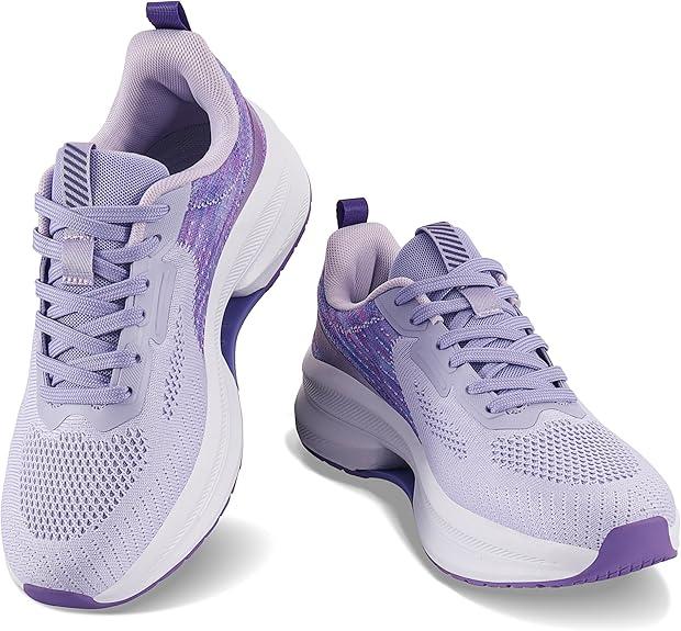 Women Casual Walking Shoes Non-Slip Tennis Sports Shoes Mesh Fashion Sports Shoes Trainer Athletic Training Footwear Runner Girl Running Sneaker