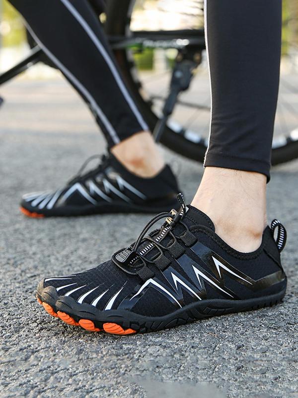 Men's 1 Pair Breathable Water Shoes, Casual Comfortable Slip on Swimming Shoes, Non-slip Beach Shoes for Summer