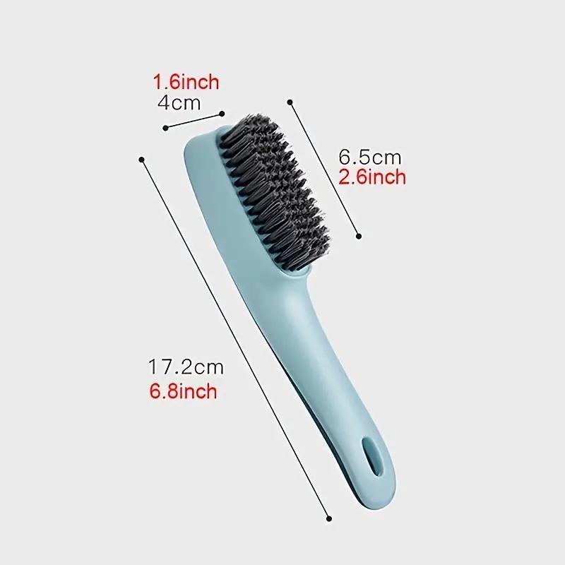 Shoe Cleaning Brush, 1 Count Plastic Clothes Scrubbing Brush, Household Cleaning Tool for Home Kitchen Bathroom Dormitory